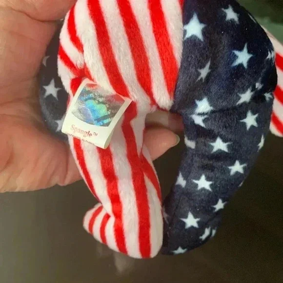 TY Fourth Of July Plush Bear - Picture 3 of 3